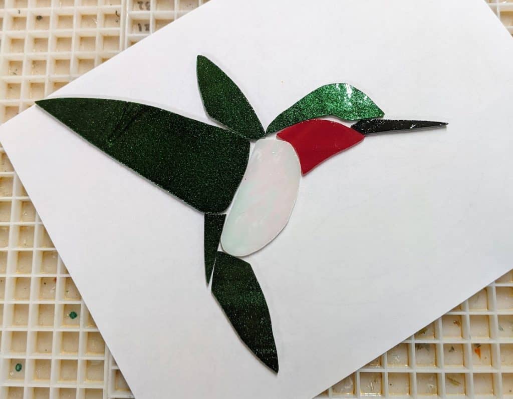 Rough cut hummingbird