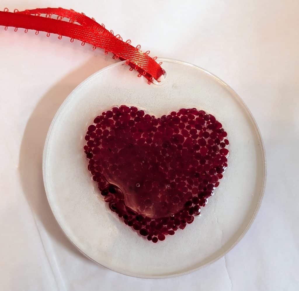 Heart suncatcher